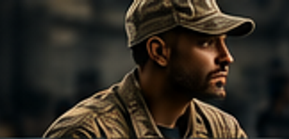 Military veteran prepared for mission execution